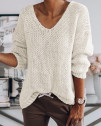 Γυναικείο πουλόβερ  00888 άσπρο