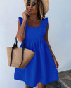 Γυναικείο κλος φόρεμα X5135 μπλε