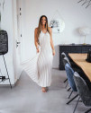 Γυναικείο φόρεμα Soleil 6437 λευκό