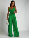 Γυναικεία κομψή  ολόσωμη φόρμα K4563 πράσινο