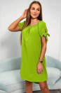 Γυναικείο χαλαρό φόρεμα K6272 πράσινο