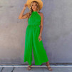 Γυναικεία ολόσωμη φόρμα σολέιγ K35715 πράσινο