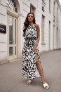 Γυναικείο φόρεμα με print 78271