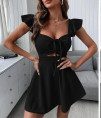 Γυναικείο φόρεμα μίνι 22829 μαύρο