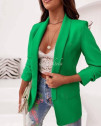 Γυναικείο κομψό σακάκι 3228 πράσινο