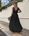 Γυναικείο φόρεμα με τούλι 22164 μαύρο