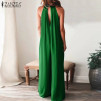 Γυναικεία μακριά φαρδιά ολόσωμη φόρμα 1477 πράσινο