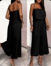 Γυναικεία σολέιγ ολόσωμη φόρμα 27918 μαύρο