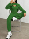 Γυναικείο εντυπωσιακό σετ από 3 τμχ. AR3214 πράσινο