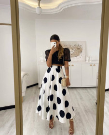 Γυναικεία μακριά φούστα με print 2149103