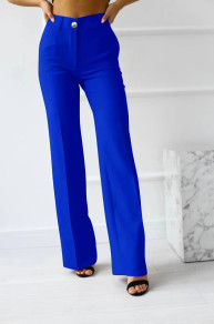 Γυναικείο ίσιο παντελόνι A0834 μπλε