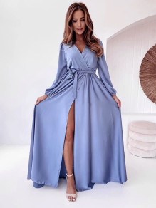 Γυναικείο φόρεμα 8545 ανοιχτό γαλάζιο
