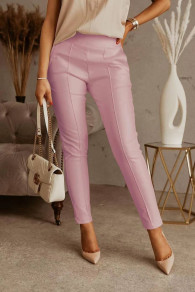 Γυναικείο κομψό παντελόνι 5575 ροζ