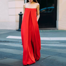 Γυναικεία ολόσωμη φόρμα 1564 κόκκινο