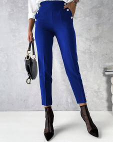Γυναικείο εντυπωσιακό παντελόνι 5949 μπλε