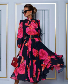 Γυναικείο φόρεμα με ελκυστικό σχέδιο NI2237