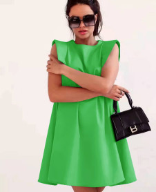 Γυναικέιο εντυπωσιακό φόρεμα A1043 πράσινο