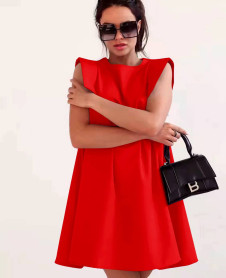 Γυναικέιο εντυπωσιακό φόρεμα A1043 κόκκινο