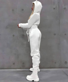 Γυναικεία αθλητική ολόσωμη φόρμα FT3036 άσπρο
