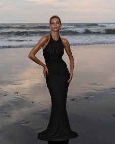 Γυναικείο φόρεμα θαλάσσης N1296 μαύρο