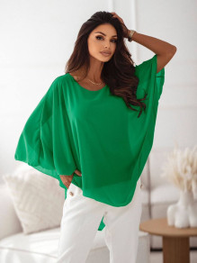 Γυναικεία αεράτη μπλούζα X1235 πράσινο