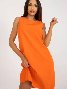 Γυναικείο χαλαρό φόρεμα K7181 πορτοκαλί