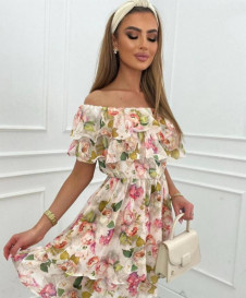 Γυναικείο φόρεμα με print K88055