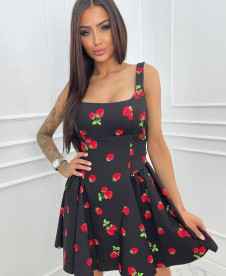 Γυναικείο φόρεμα με print A17956