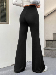 Γυναικείο απλό παντελόνι AR1296 μαύρο