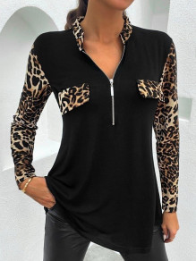 Γυναικεία μπλούζα με print J4154