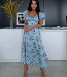Γυναικείο φόρεμα με print A18625