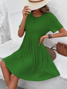 Γυναικείο χαλαρό φόρεμα 273083 πράσινο