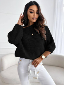 Γυναικείο πουλόβερ K908 μαύρο