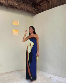  Γυναικείο φόρεμα με print H46592