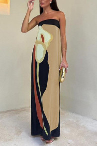  Γυναικείο φόρεμα με print H46596