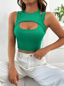 Γυναικείο εντυπωσιακό αμάνιο μπλούζακι 13449 πράσινο