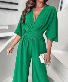 Γυναικεία απλή ολόσωμη φόρμα 62131 πράσινη