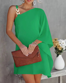 Γυναικείο εντυπωσιακό φόρεμα A0970 πράσινο