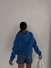 Γυναικείο φούτερ PROSECCO BS4032 μπλε