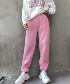 Γυναικείο αθλητικό παντελόνι 3282 ροζ